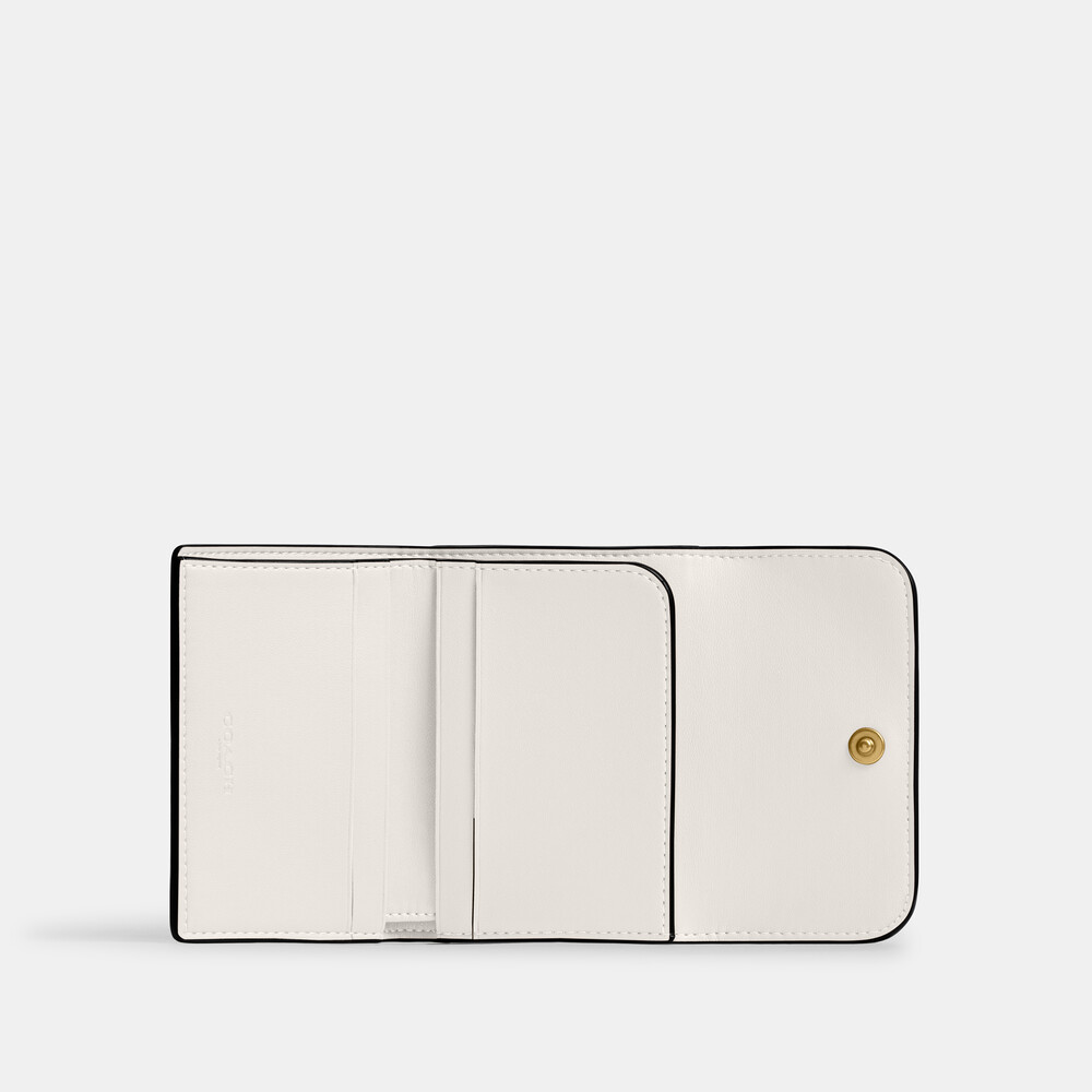 Coach Essential Card Holder Wallet - WHITE