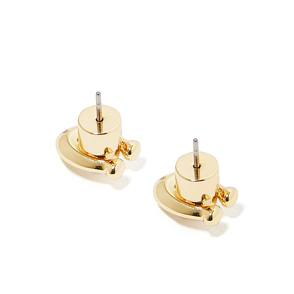 Coach C Pearl Necklace Set - Gold
