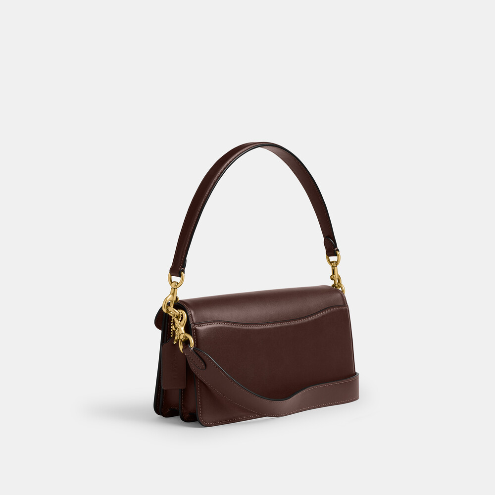 Coach Tabby Shoulder Bag 26 In Signature Canvas - DARK BROWN