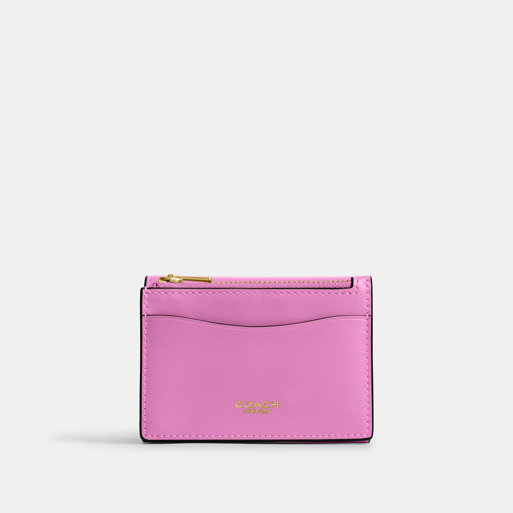 Coach Essential Card Holder Wallet - Pink