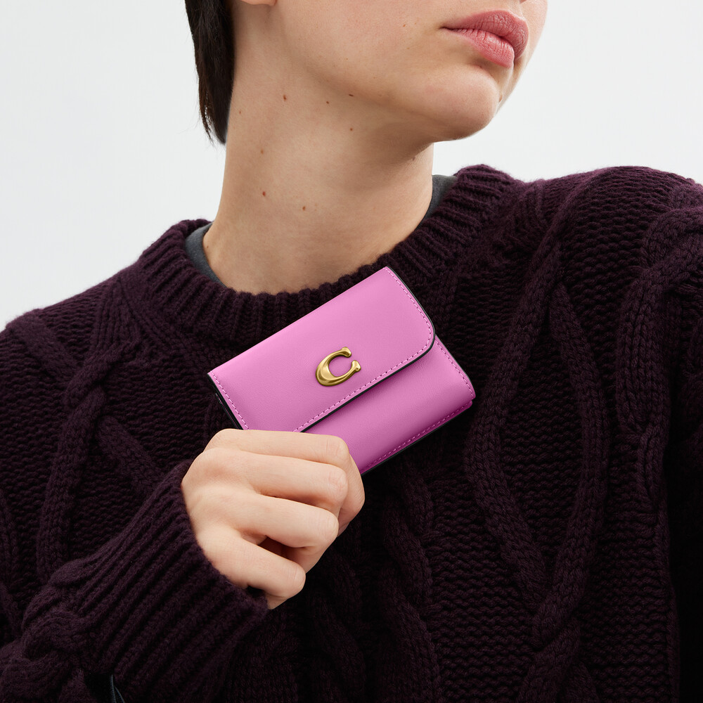 Coach Essential Card Holder Wallet - Pink