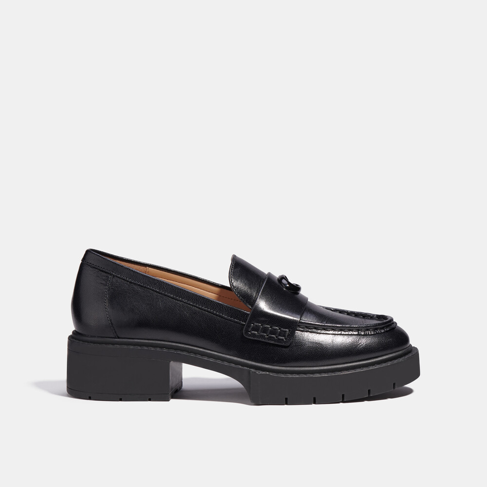Coach Leah Loafer - Black