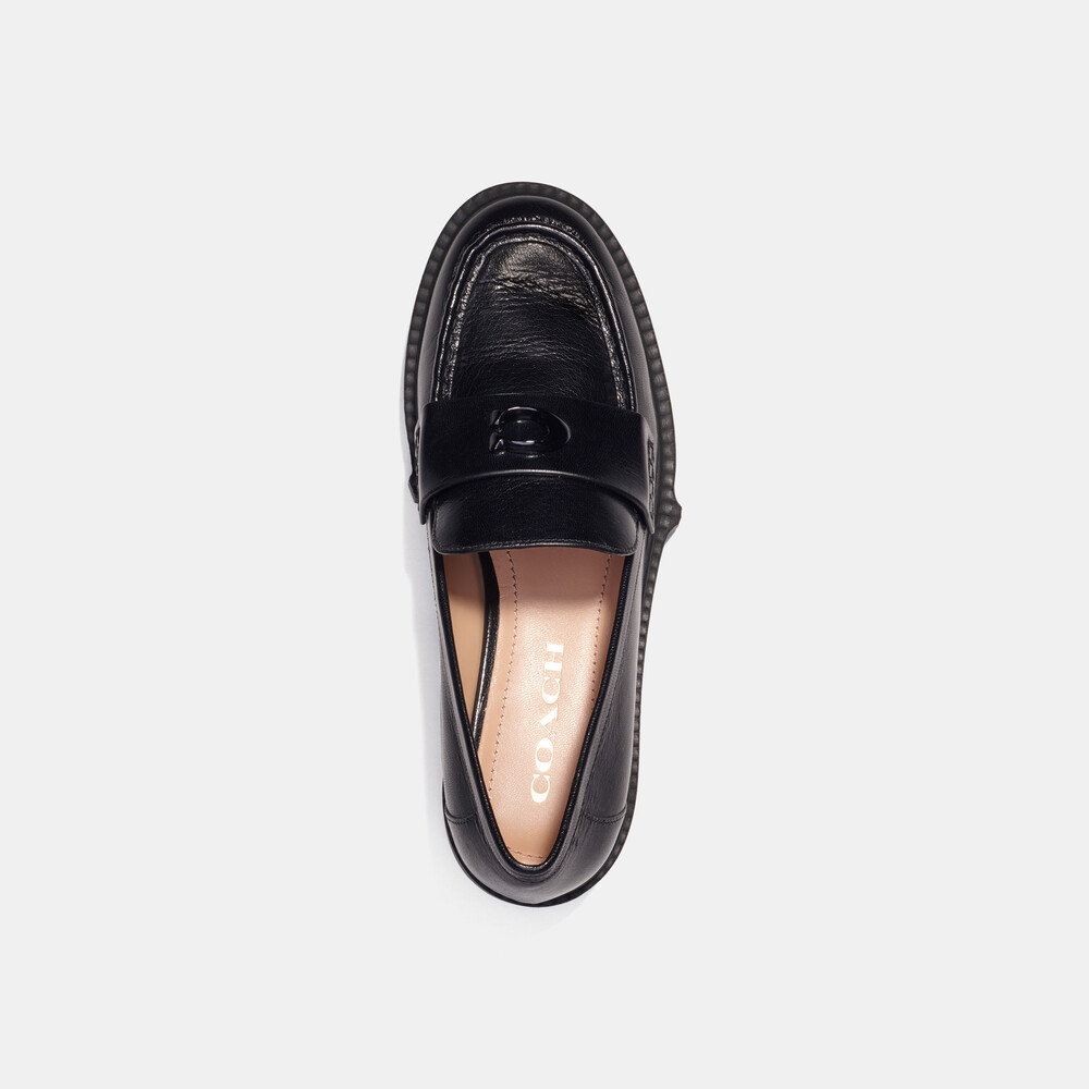 Coach Leah Loafer - Black