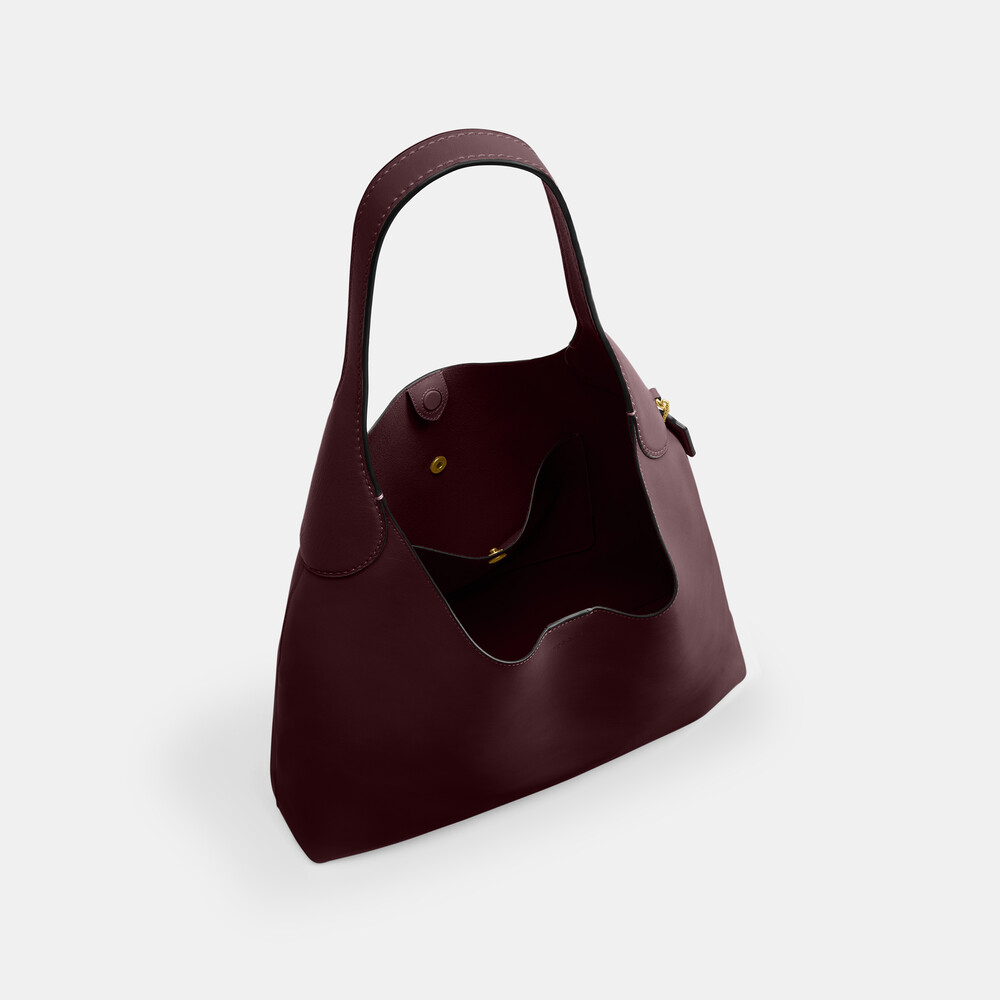 Coach Brooklyn Shoulder Bag 39 - BURGUNDY