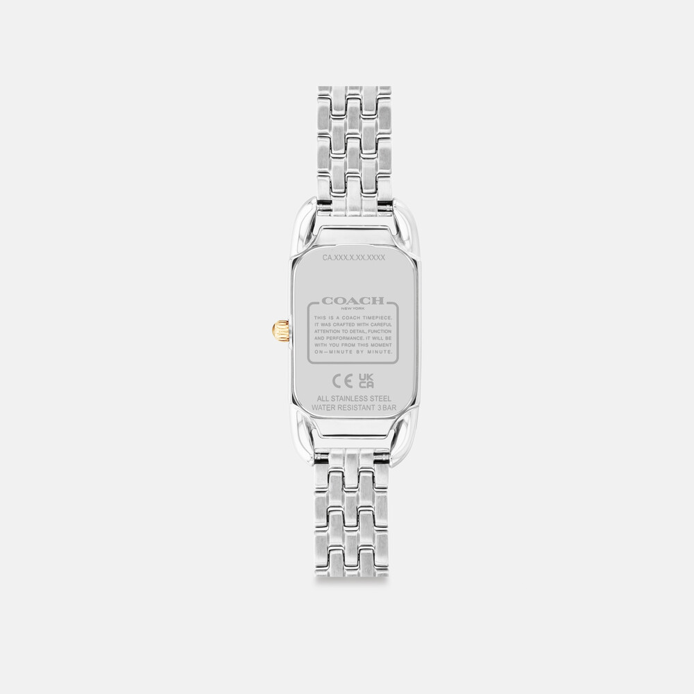 Coach Cadie Watch, 17.5mm X 28.5mm - SILVER/GOLD