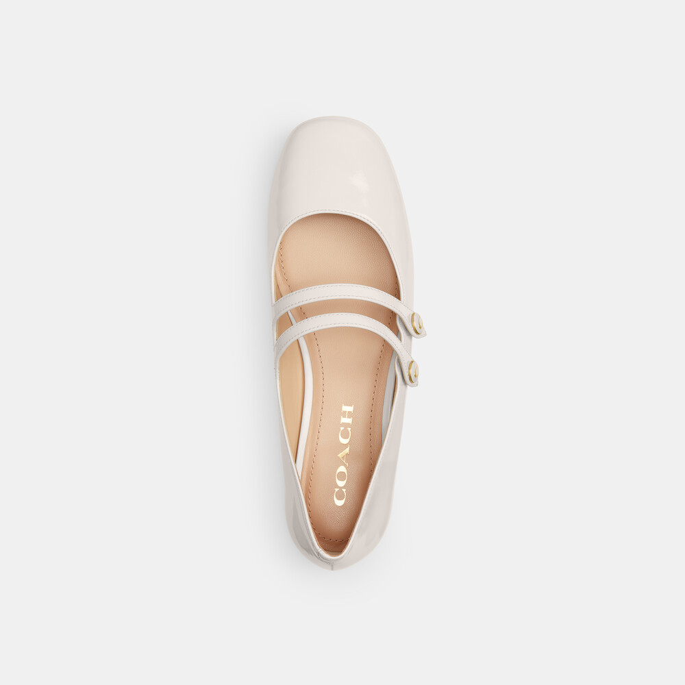 Coach Winley Mary Jane - WHITE