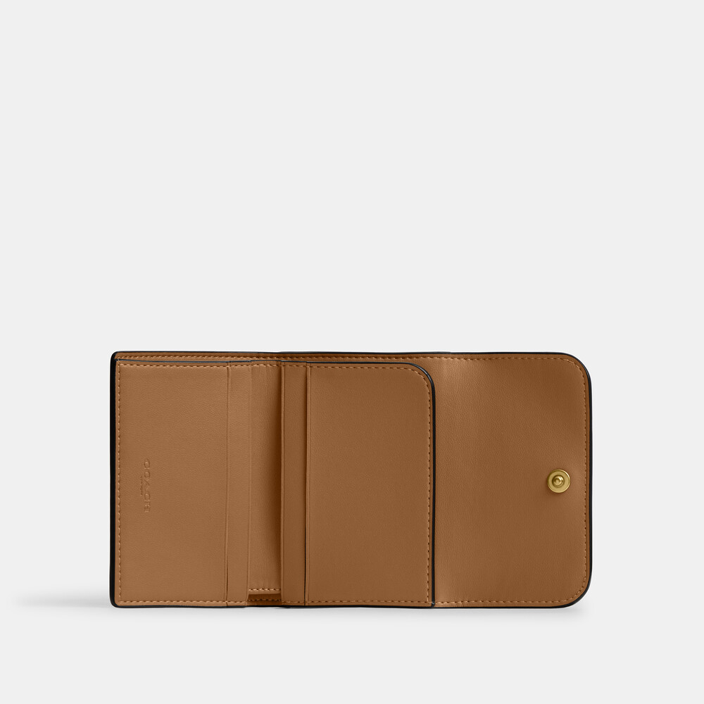 Coach Essential Card Holder Wallet - MEDIUM BROWN