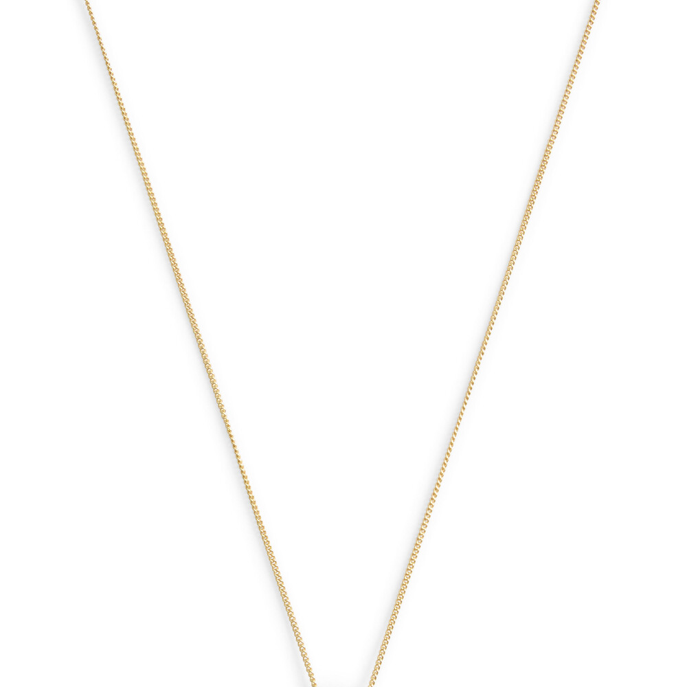 Coach Quilted Signature Bead Pendant Necklace - Gold