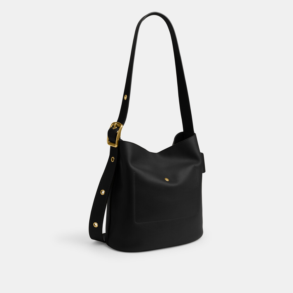 Coach Bleecker Bucket Bag - Black