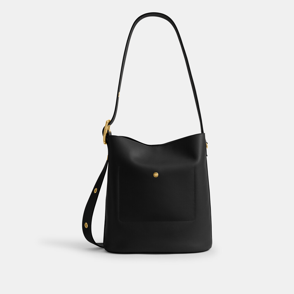 Coach Bleecker Bucket Bag - Black
