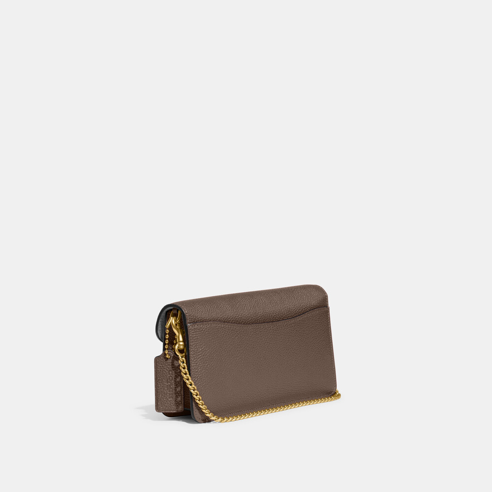 Coach Tabby Chain Clutch 21 - DARK STONE