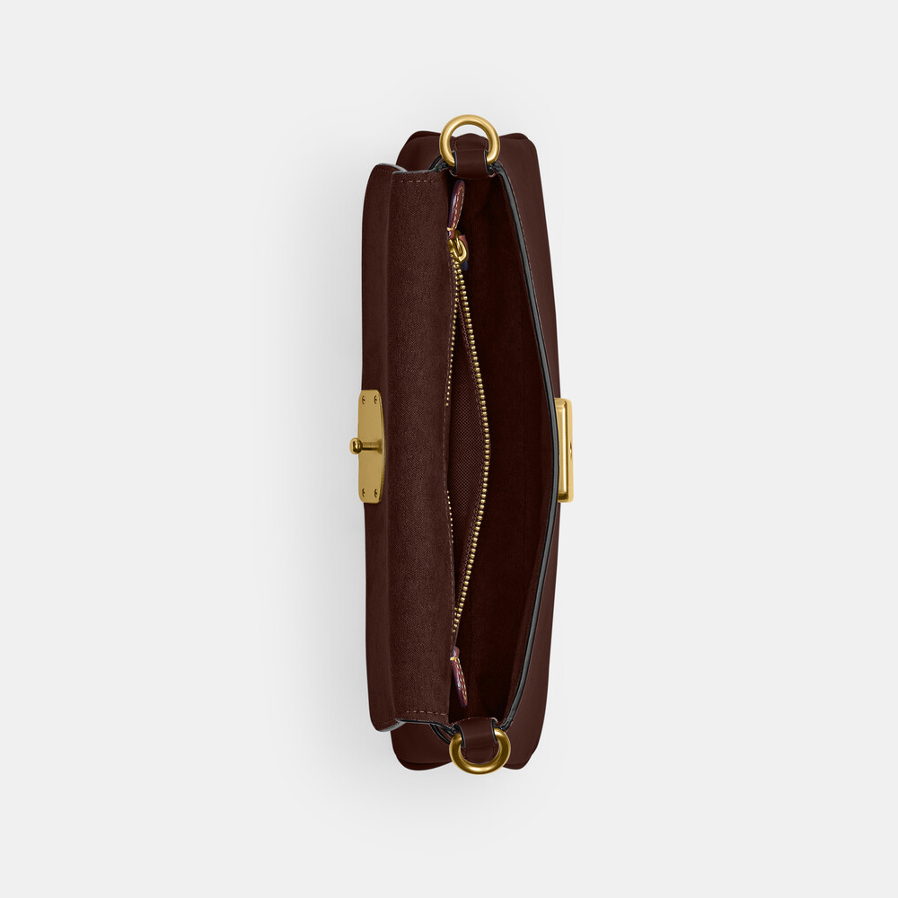 Coach Jet Shoulder Bag - DARK BROWN