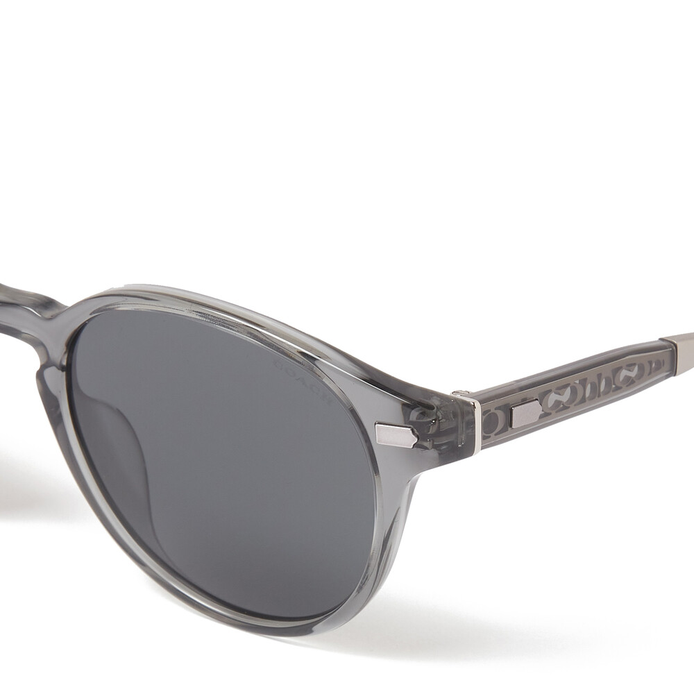 Coach Signature Round Sunglasses - GREY