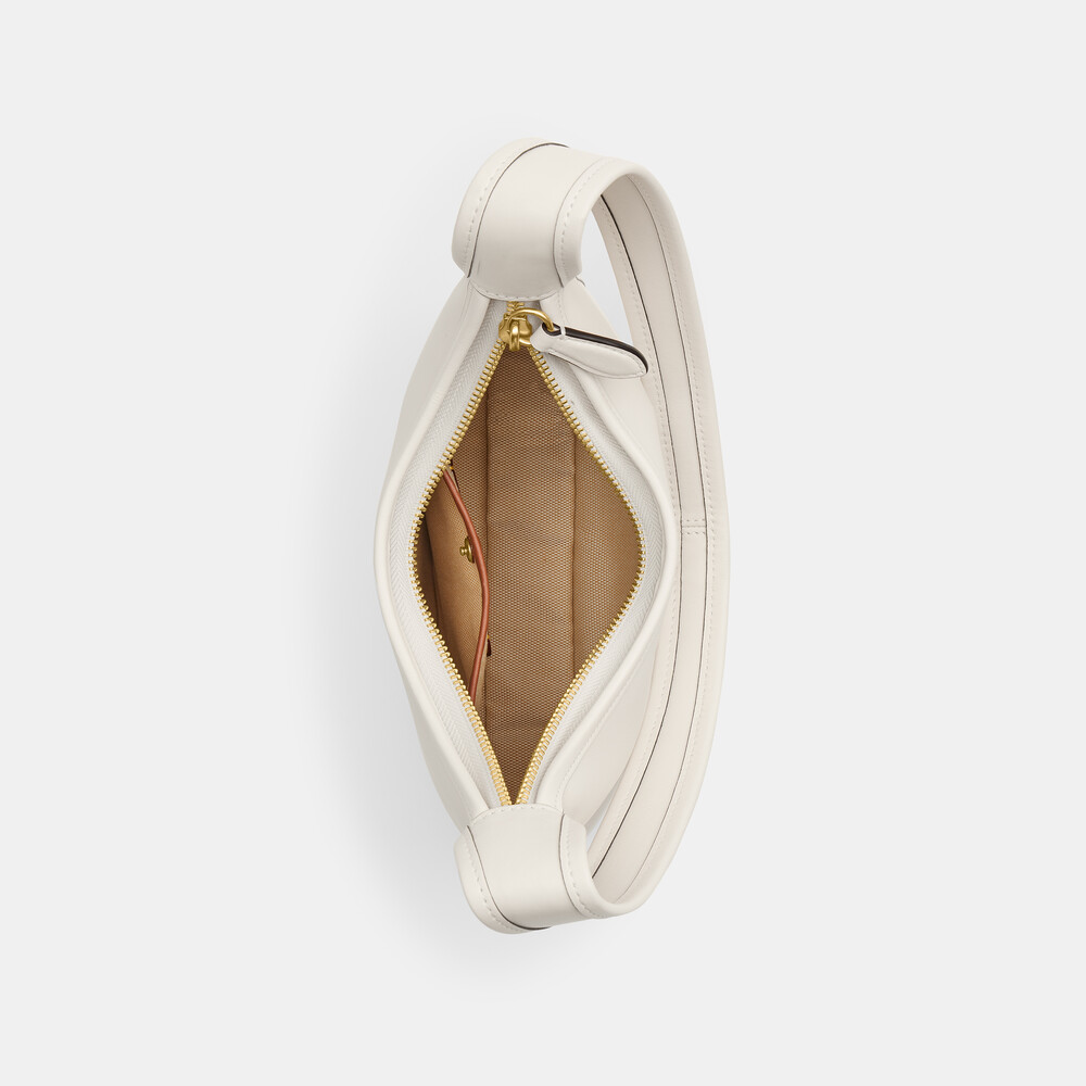 Coach Curve Zip Bag - WHITE