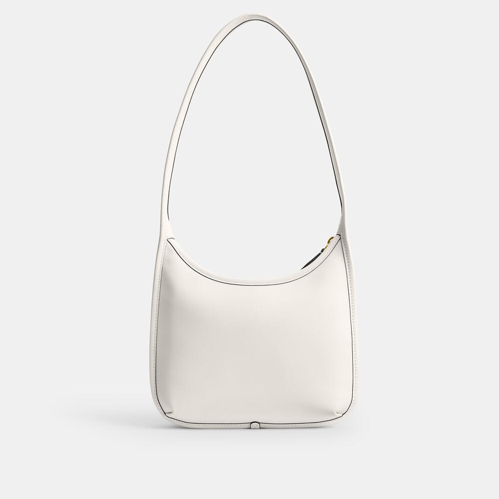 Coach Curve Zip Bag - WHITE
