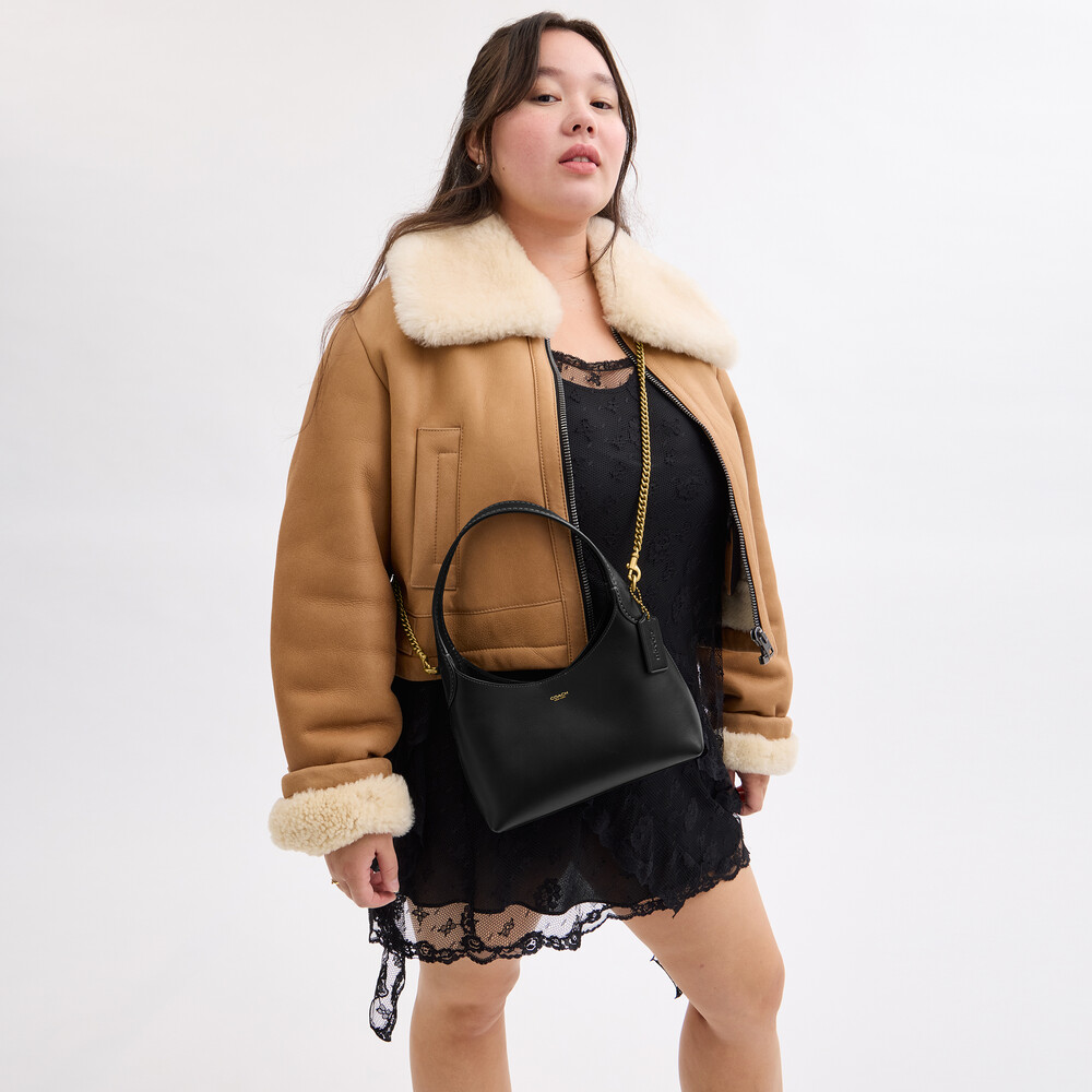 Coach Brooklyn Shoulder Bag 23 - Black