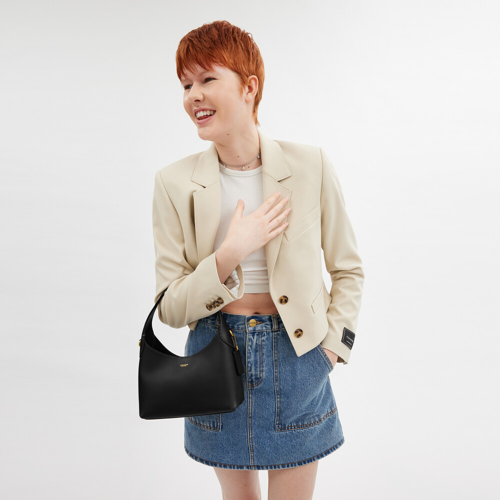 Coach Brooklyn Shoulder Bag 23 - Black