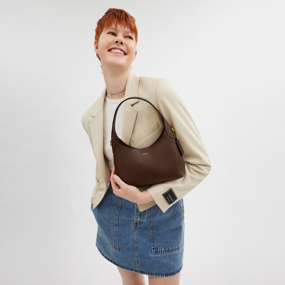 Coach Brooklyn Shoulder Bag 23 - Brown