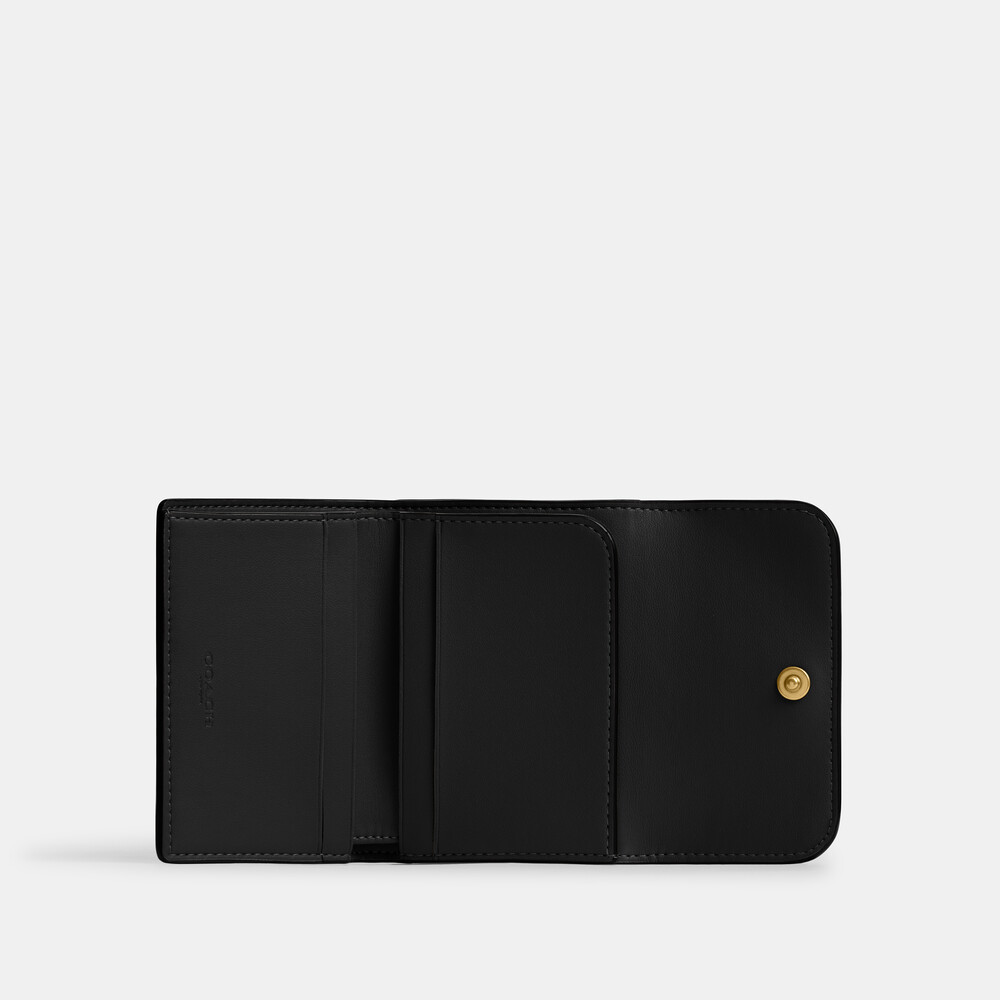 Coach Essential Card Holder Wallet - Black