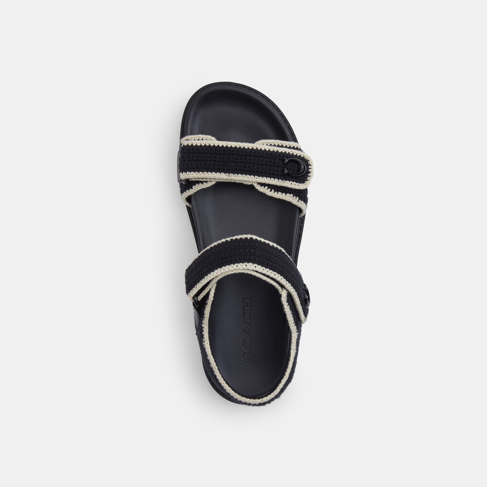 Coach Brynn Sandal - Black