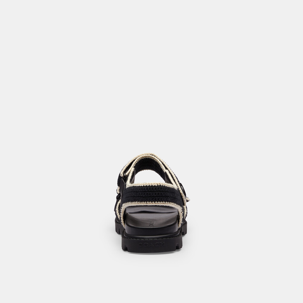 Coach Brynn Sandal - Black