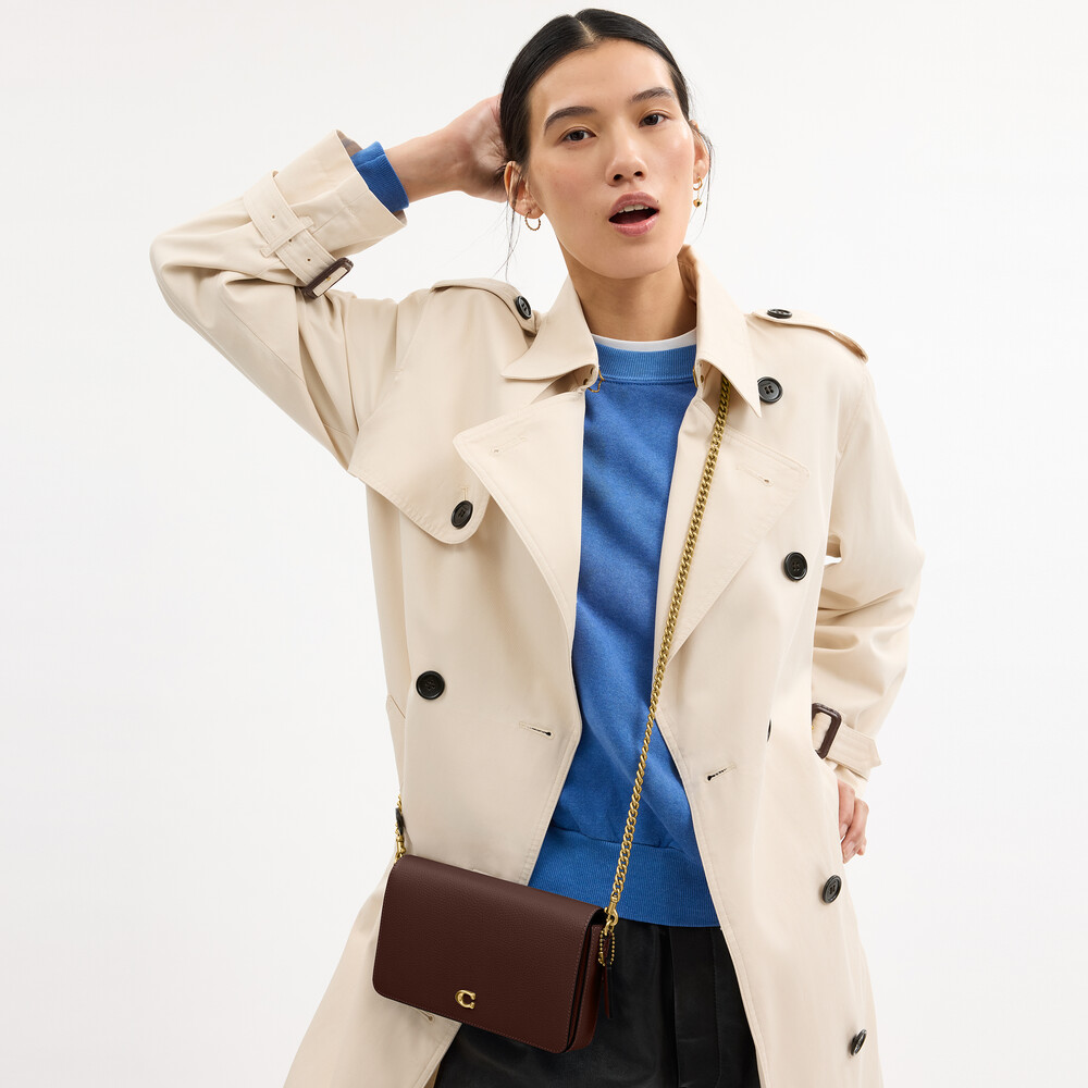 Coach Mila Crossbody Bag - DARK BROWN