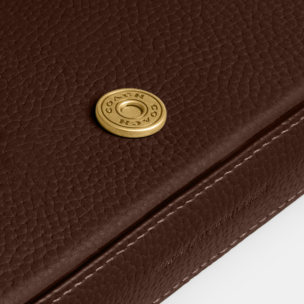 Coach Mila Crossbody Bag - DARK BROWN