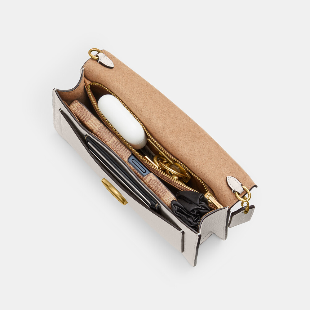 Coach Tabby Chain Clutch 21 - Chalk