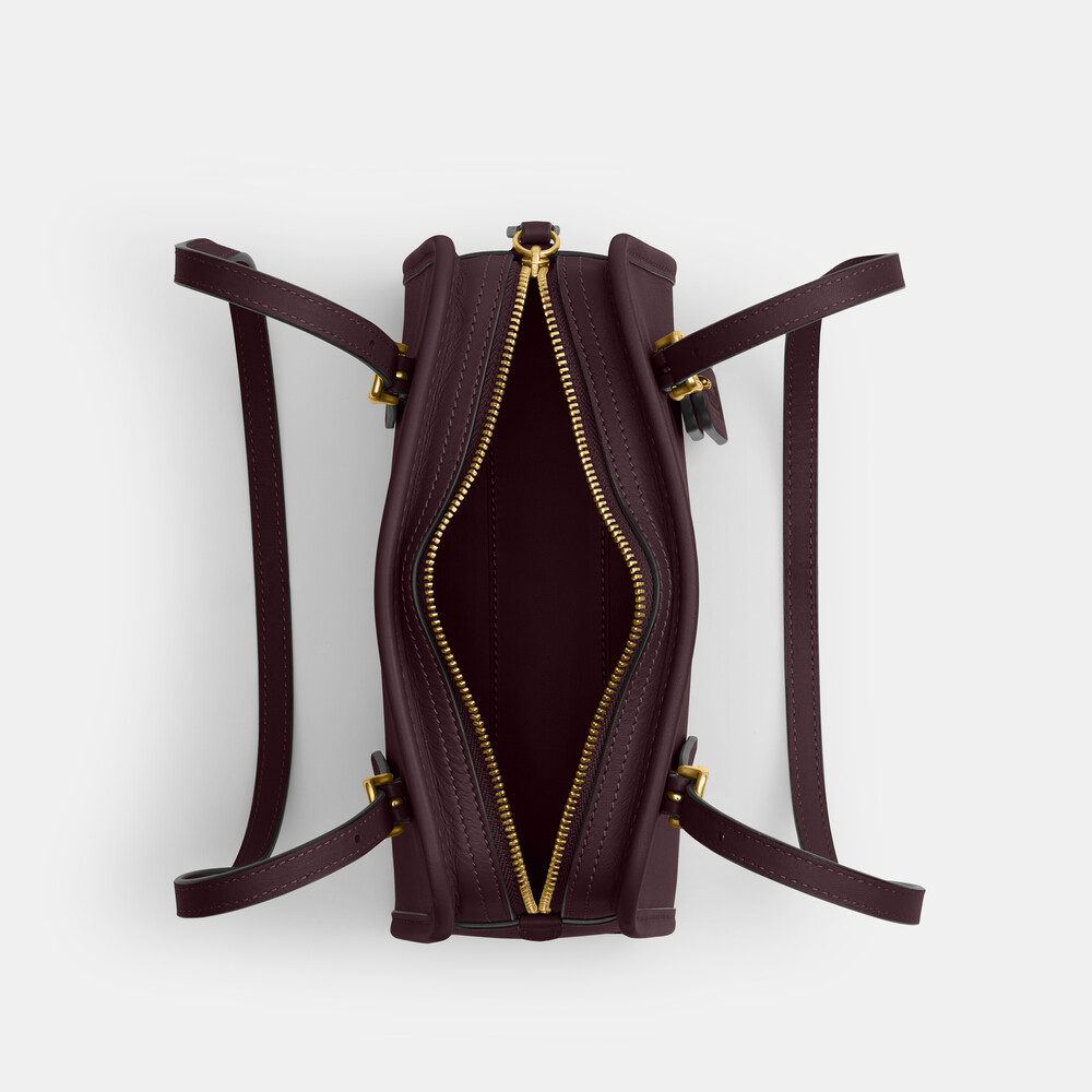 Coach Swing Zip Bag 20 - Dark Purple