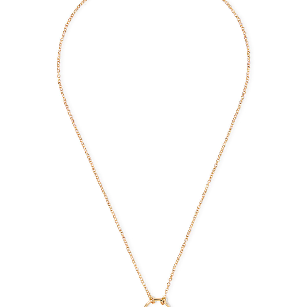 Coach Tabby Pendant Necklace - Gold