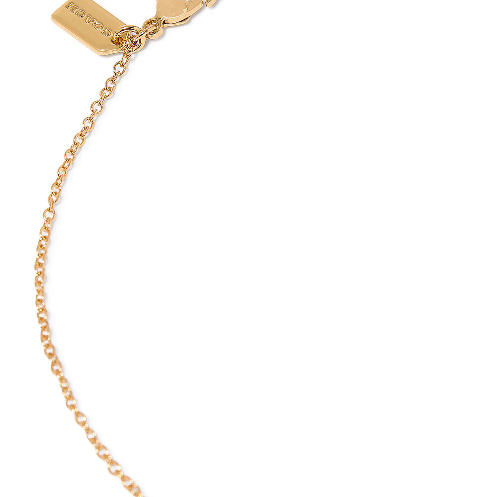 Coach Tabby Pendant Necklace - Gold