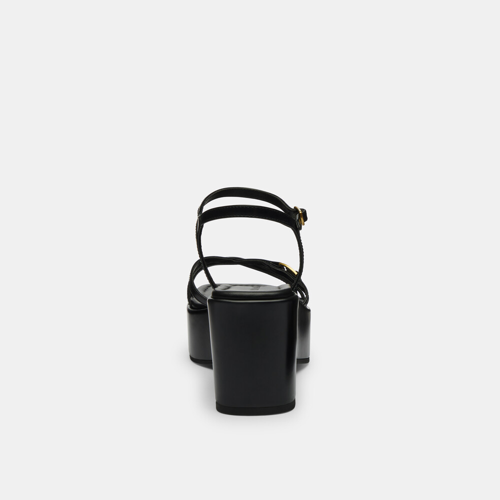 Coach Ginny Platform Sandal - Black