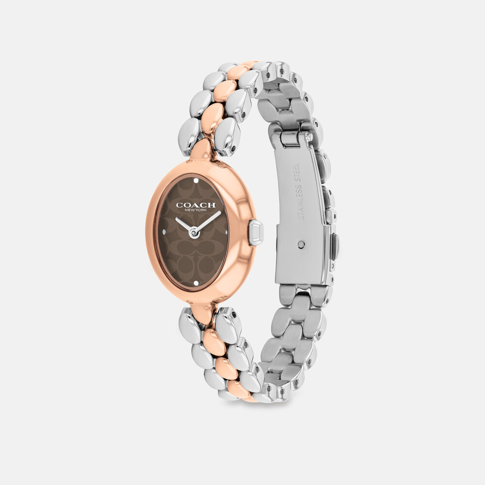 Coach Cadie Quartz Watch, 22.5mm - Rosegold