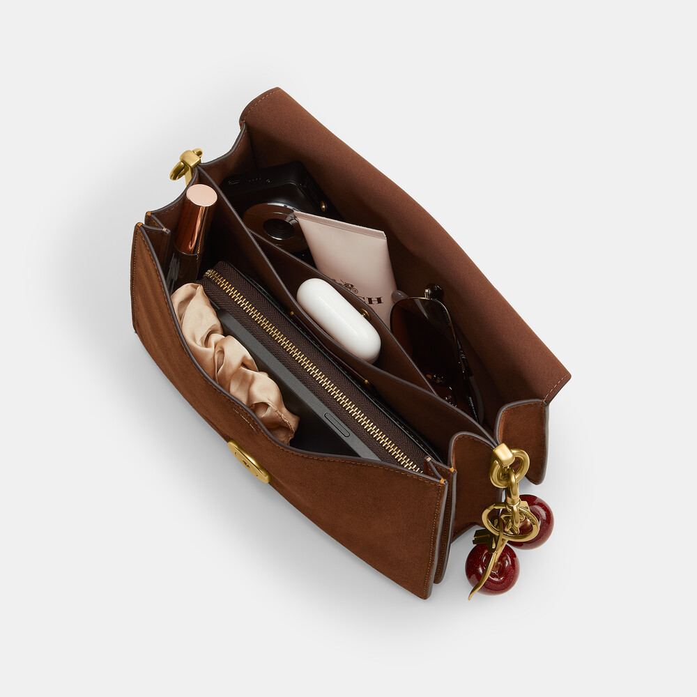Coach Chain Tabby Shoulder Bag - Brown