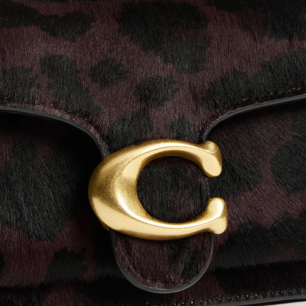Coach Tabby Shoulder Bag 20 In Haircalf With Leopard Print - Multi Colour