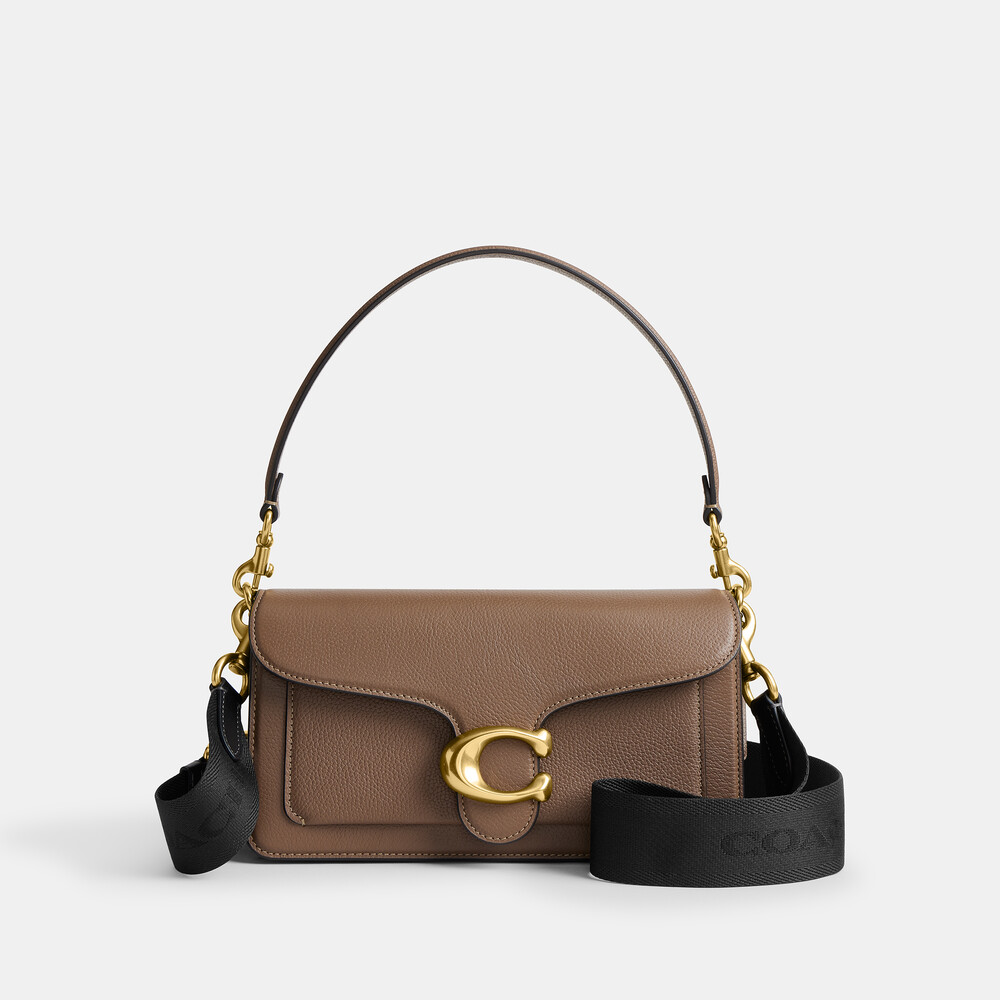 Coach Tonal Signature Webbing Strap - Black