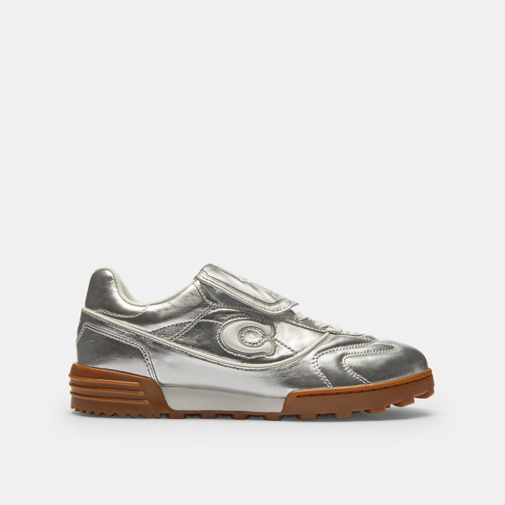 Coach Match Sneaker - Silver