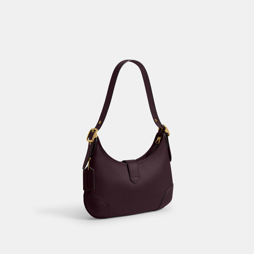Coach Hamptons Hobo Bag - Dark Purple