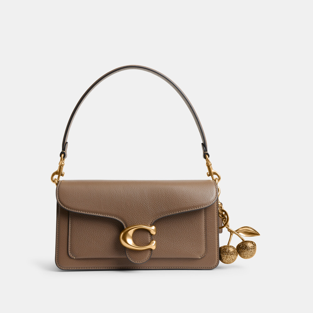 Coach Cherry Bag Charm - Gold