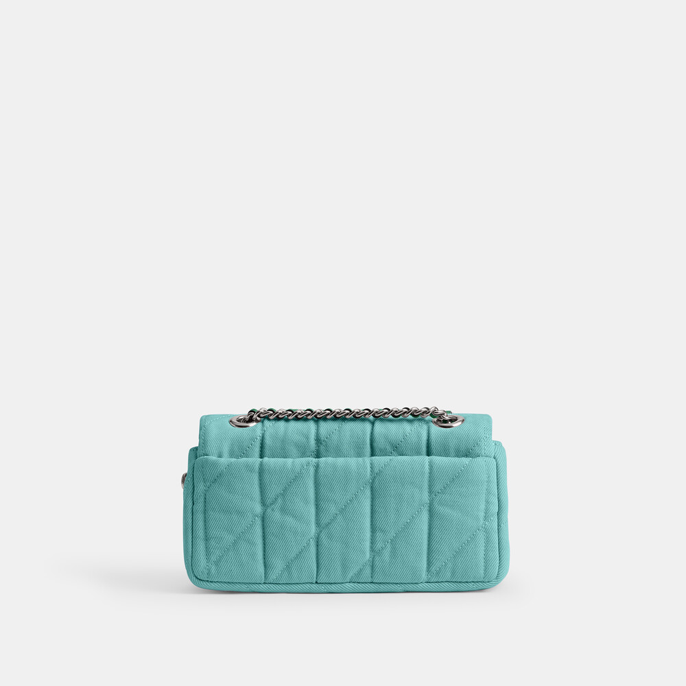 Coach Tabby Shoulder Bag 20 With Quilting - Green