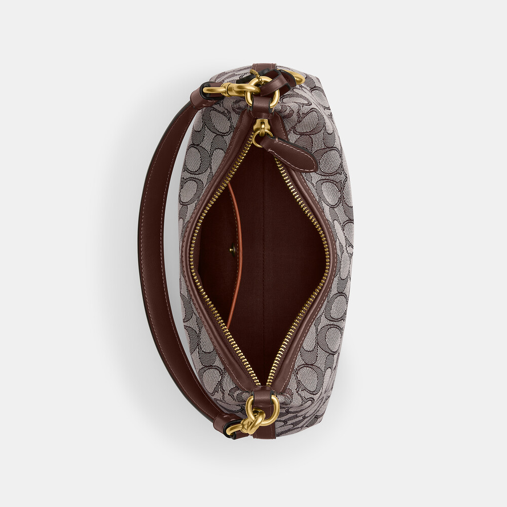 Coach Juliet Shoulder Bag 25 In Signature Jacquard - Dbrown