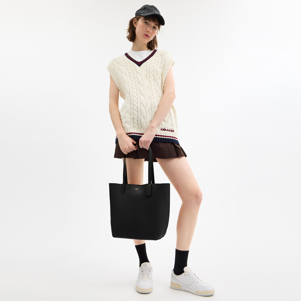 Coach Manhattan Tote 37 - MEDIUM BROWN