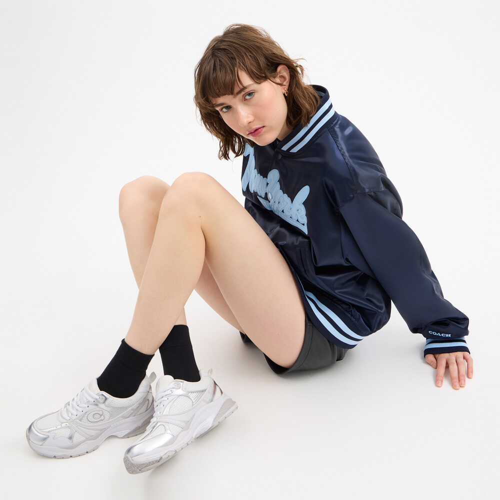 Coach Mesh Sneaker - WHITE