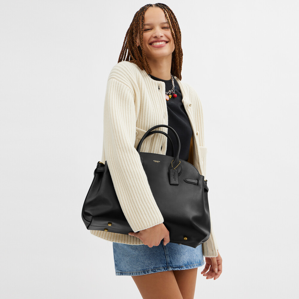 Coach Soft Empire Carryall Bag 40 - Black