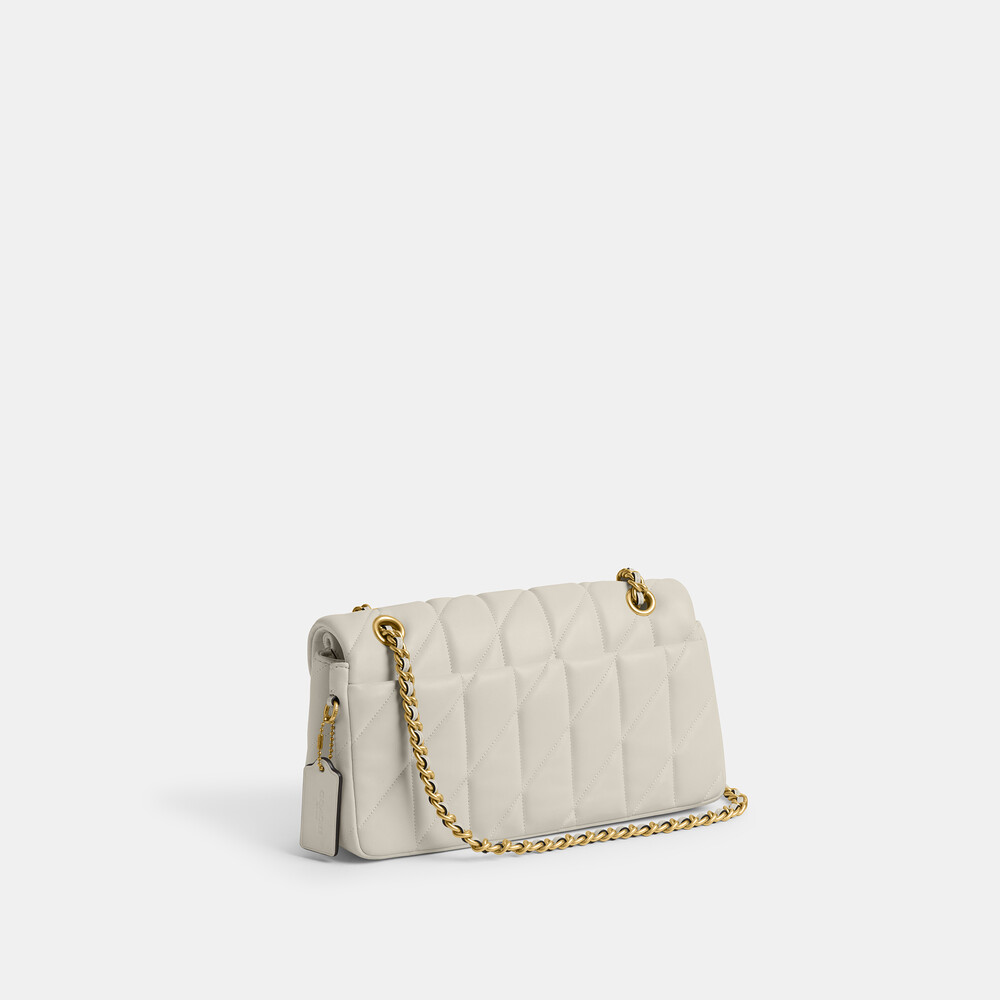 Coach Tabby Shoulder Bag 26 With Pillow Quilting - WHITE