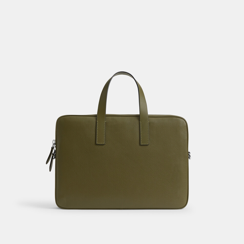 Coach Carlyle Brief Bag - Green