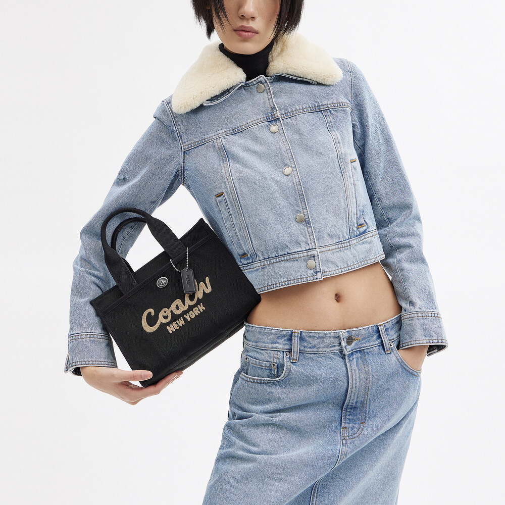 Coach Cargo Tote Bag 26 - Black