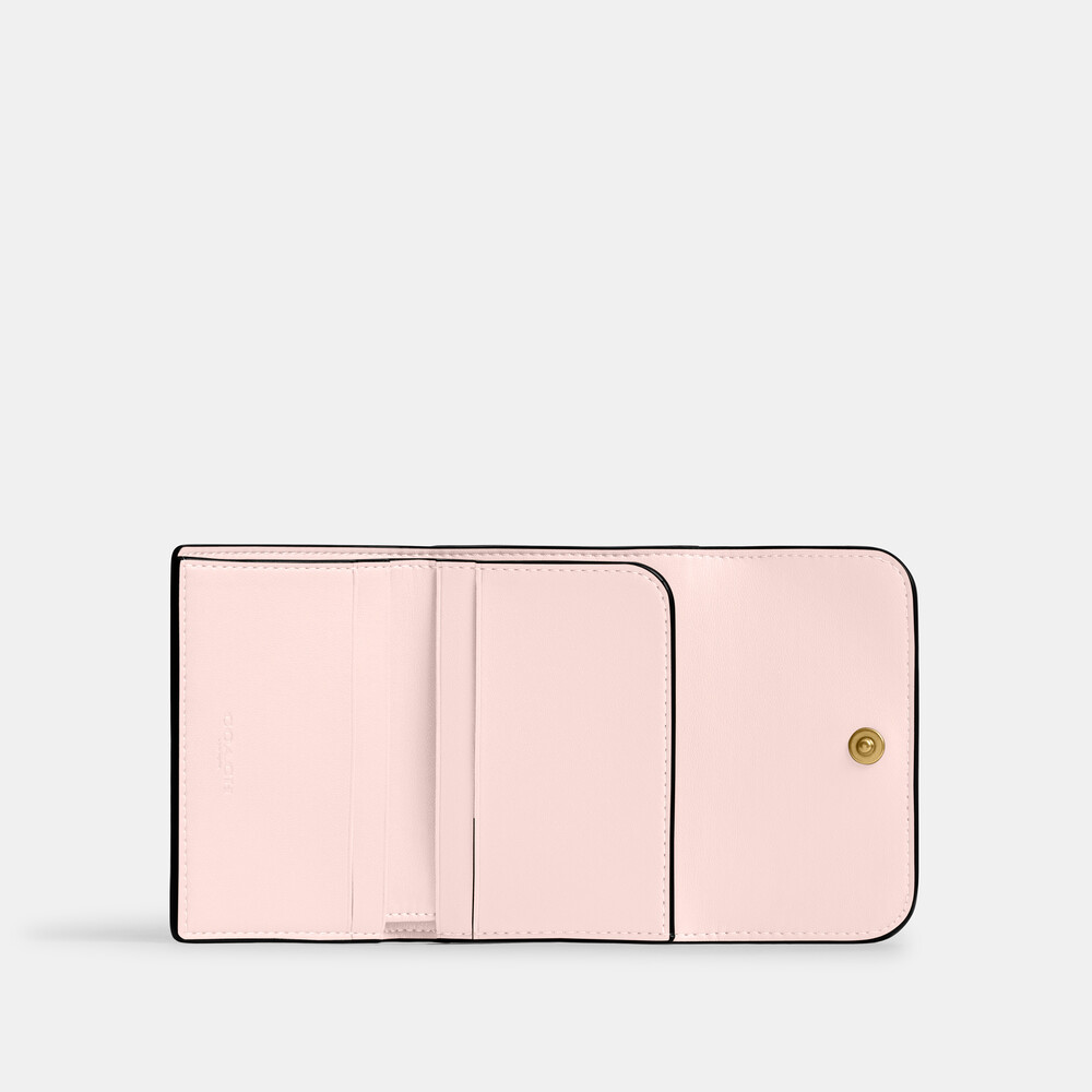 Coach Essential Card Holder Wallet - Light/Pastel Pink