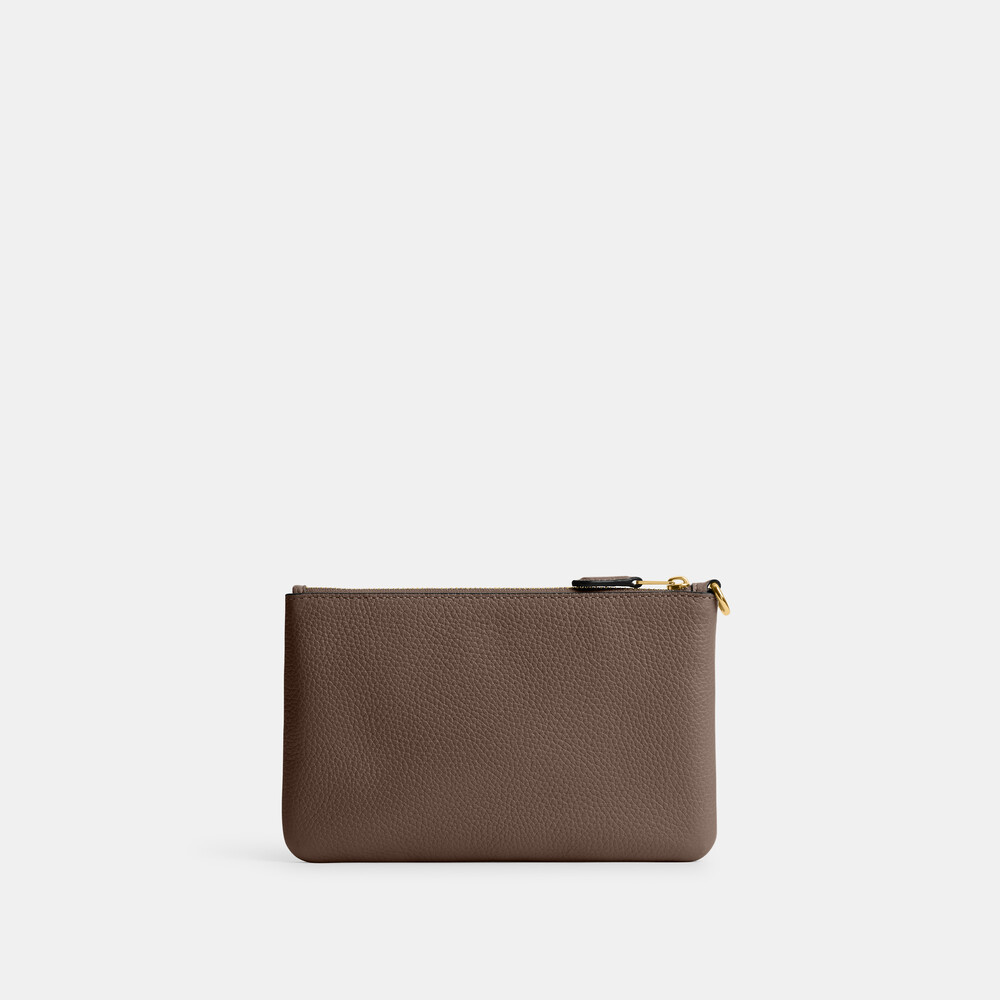 Coach Small Wristlet - Brown