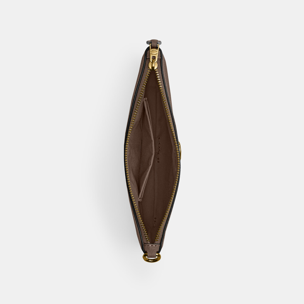 Coach Small Wristlet - Brown